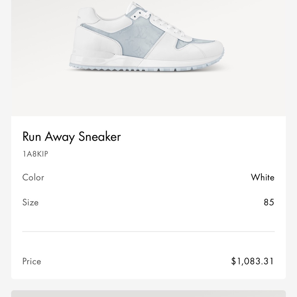 Louis Vuitton Men Sneakers 8.5